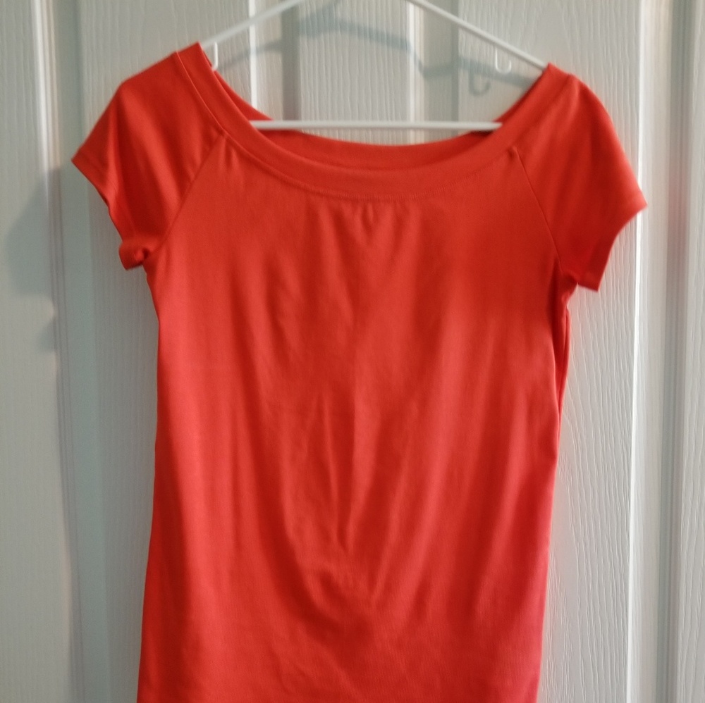 Ralph Lauren Off Shoulder Cotton T
